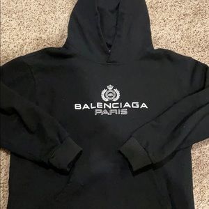 Balenciaga Logo Hoodie